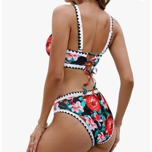 Seaford Bono two piece high waisted swimsuit M Medium